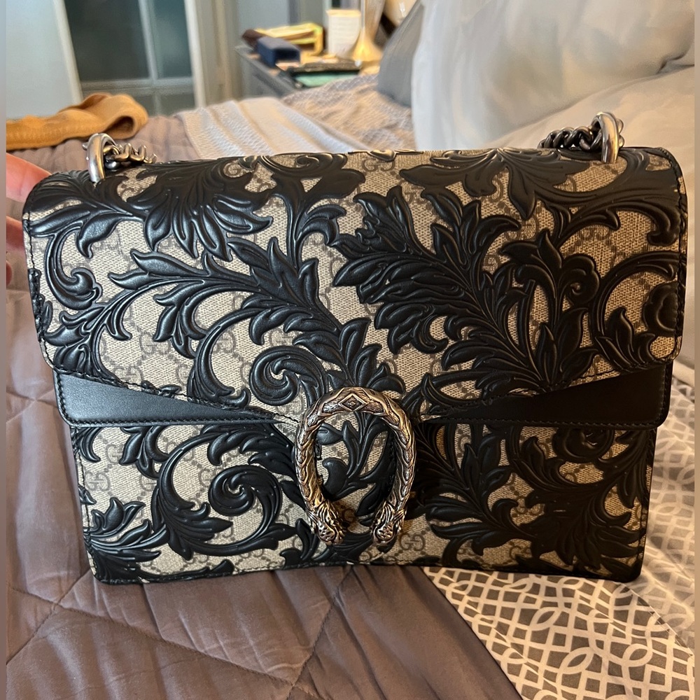 Gucci Supreme Arabesque Medium Black. Limited edition